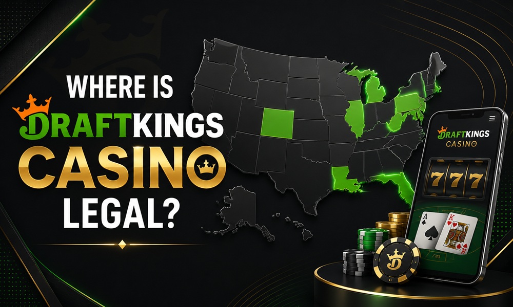 Where Is DraftKings Casino Legal? The 5 States You Can Actually Play In